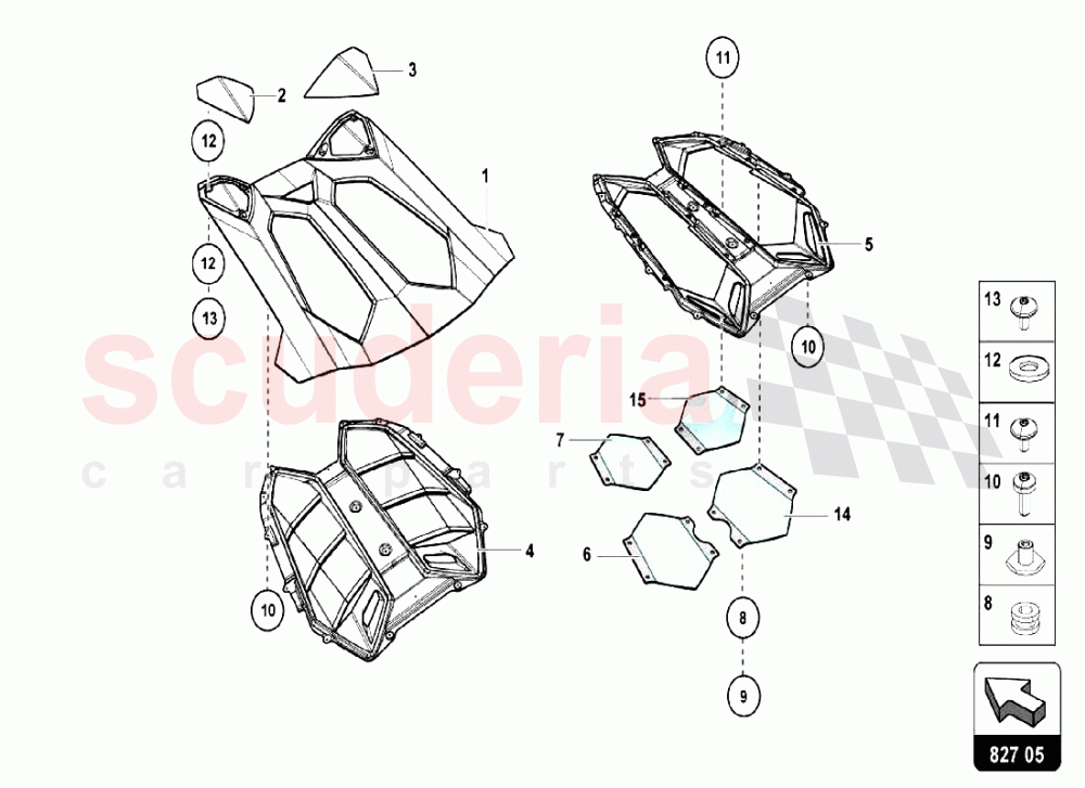 REAR HOOD 1 of Lamborghini Lamborghini Aventador LP750 SV Roadster