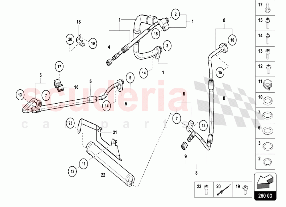 AIR CONDITIONING SYSTEM 3 of Lamborghini Lamborghini Aventador LP750 SV Coupe