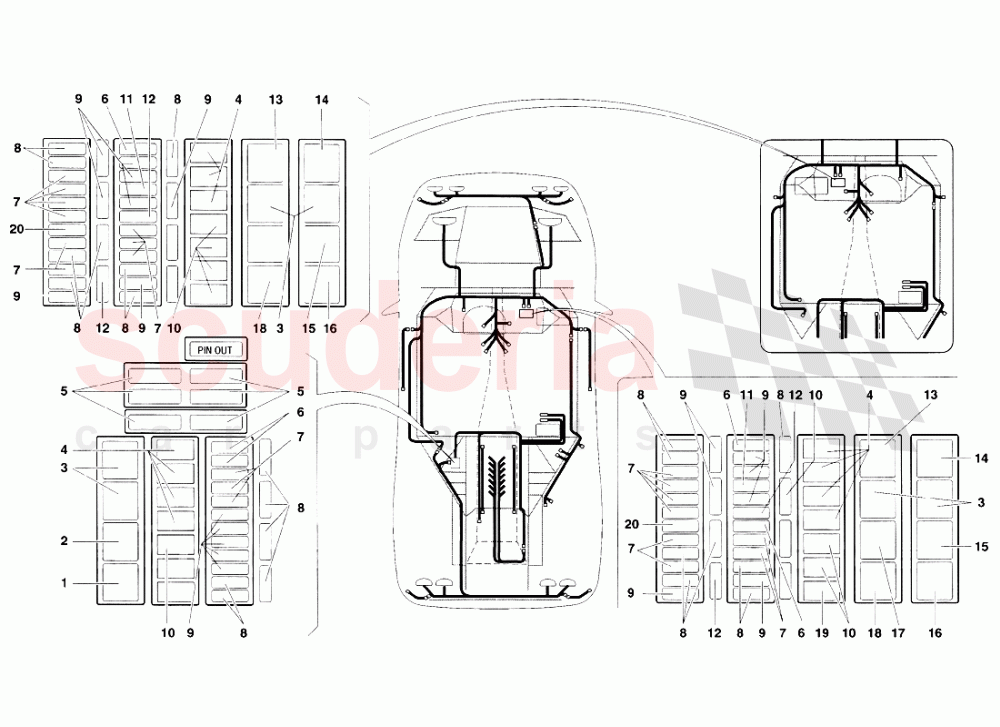 Electrical System 4 of Lamborghini Lamborghini Diablo SV (1998)