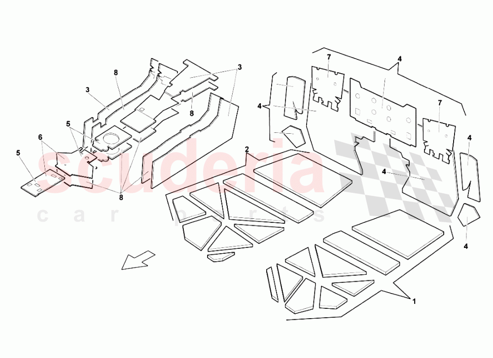 Insulations And Soundproofing 3 of Lamborghini Lamborghini Murcielago LP640