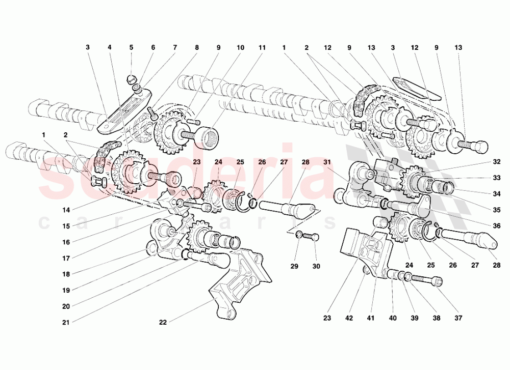 Timing System 1 of Lamborghini Lamborghini Diablo SE30 (1993-1995)