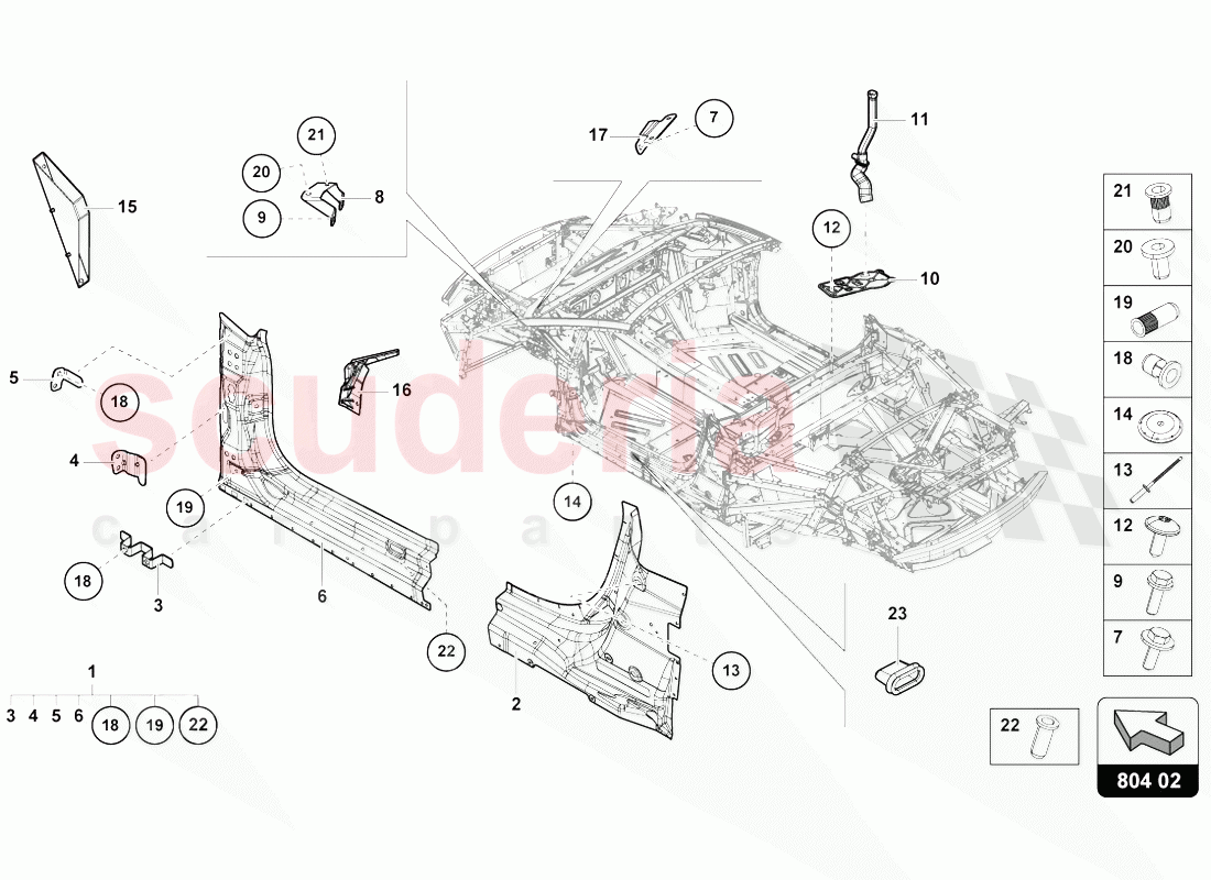 REINFORCEMENT of Lamborghini Lamborghini Huracan Evo Spyder