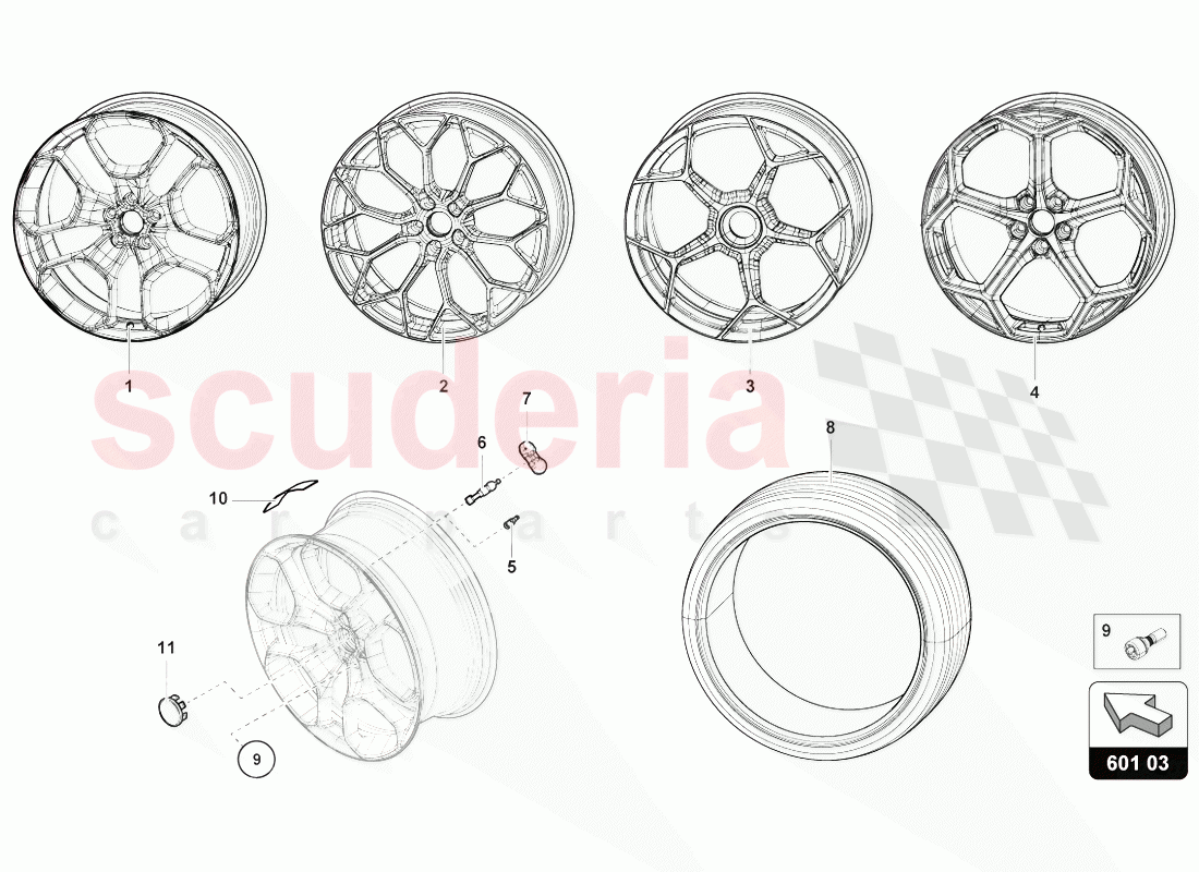 TYRES of Lamborghini Lamborghini Huracan Evo Coupe