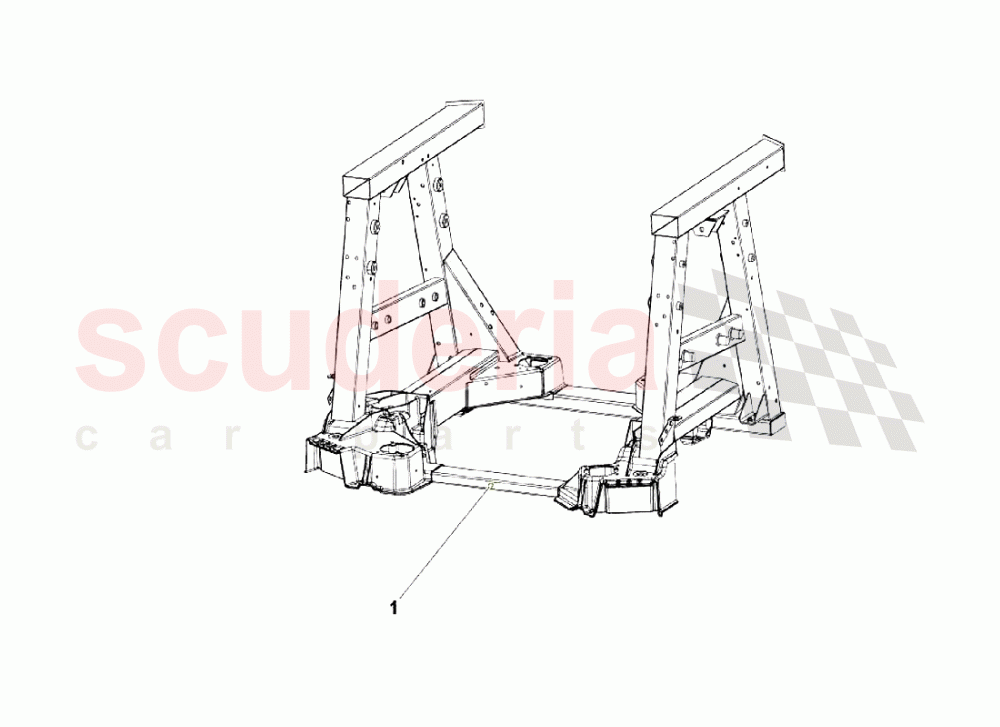 Frame Elements - Frame 1 of Lamborghini Lamborghini Gallardo LP550 Coupe