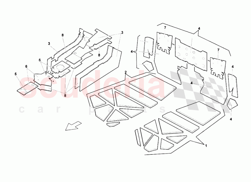 Insulations And Soundproofing 3 of Lamborghini Lamborghini Murcielago LP670