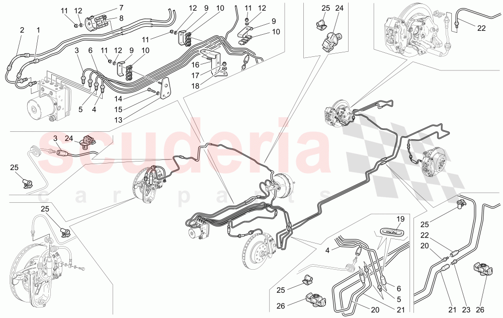 LINES of Maserati Maserati GranCabrio (2013-2015) MC