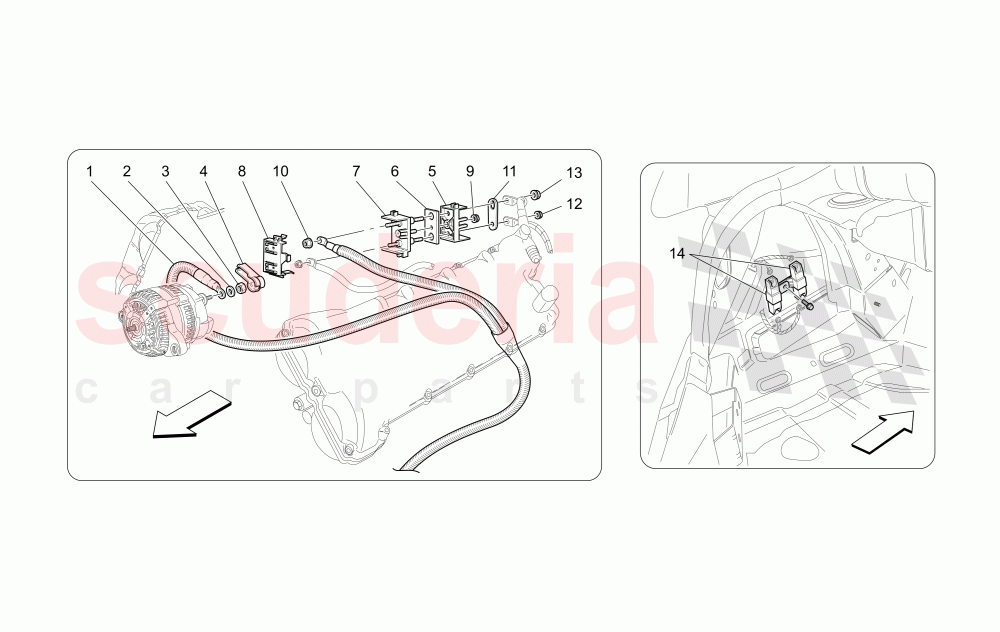 MAIN WIRING of Maserati Maserati GranCabrio (2013-2015) MC