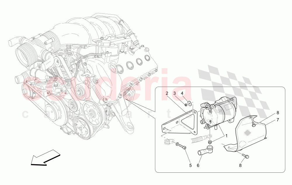 ELECTRONIC CONTROL: ENGINE IGNITION of Maserati Maserati GranCabrio (2013+) Sport