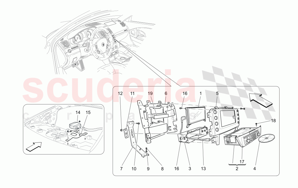 IT SYSTEM of Maserati Maserati Quattroporte (2009-2012) Sport GTS