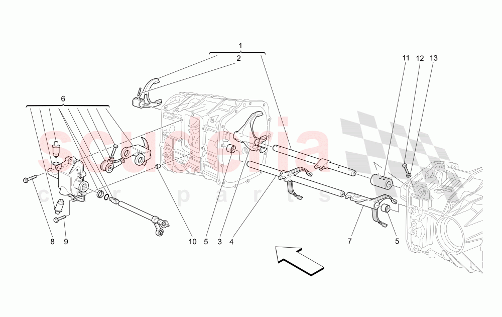 INNER CONTROLS of Maserati Maserati 4200 Coupe (2002-2004) CC