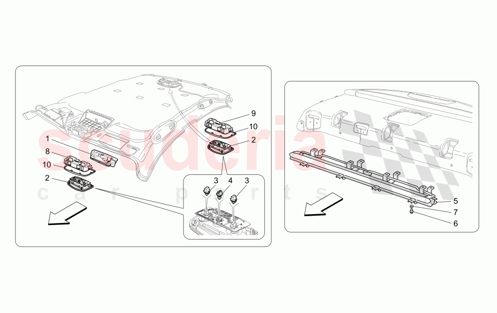 INTERNAL VEHICLE DEVICES of Maserati Maserati Quattroporte (2008-2012) 4.2