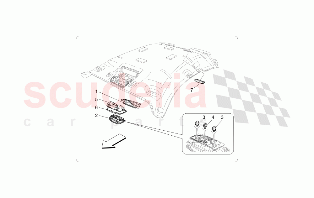 INTERNAL VEHICLE DEVICES (Not available with: Special Edition) of Maserati Maserati GranTurismo (2007-2010) Auto