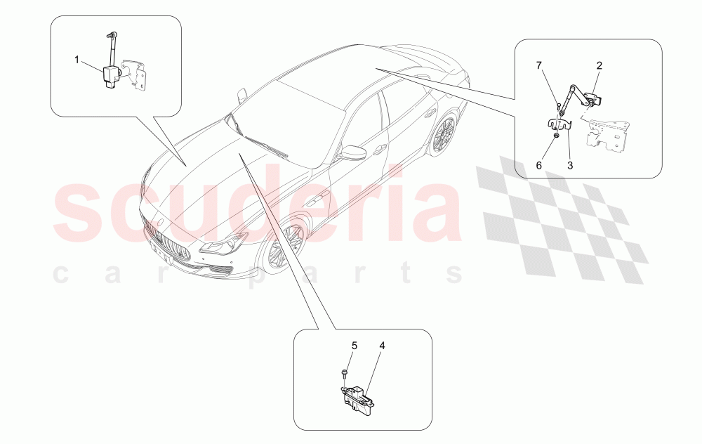 LIGHTING SYSTEM CONTROL of Maserati Maserati Quattroporte (2013-2016) S Q4