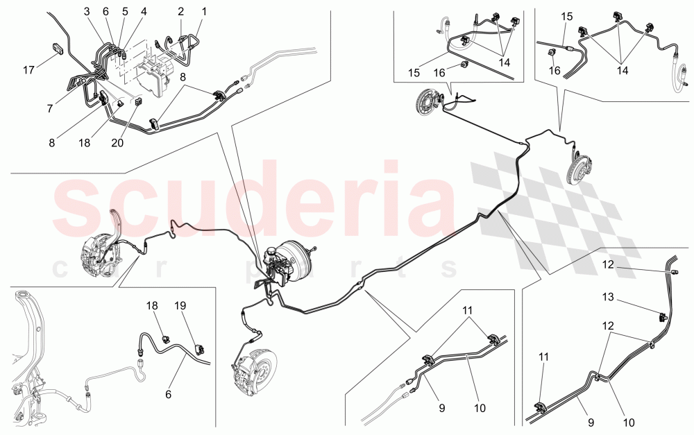 LINES of Maserati Maserati Quattroporte (2013-2016) Diesel