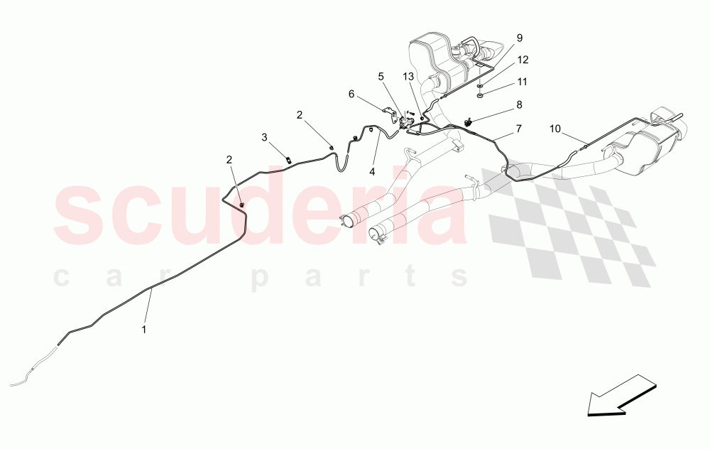 ADDITIONAL AIR SYSTEM of Maserati Maserati Quattroporte (2013+) GTS