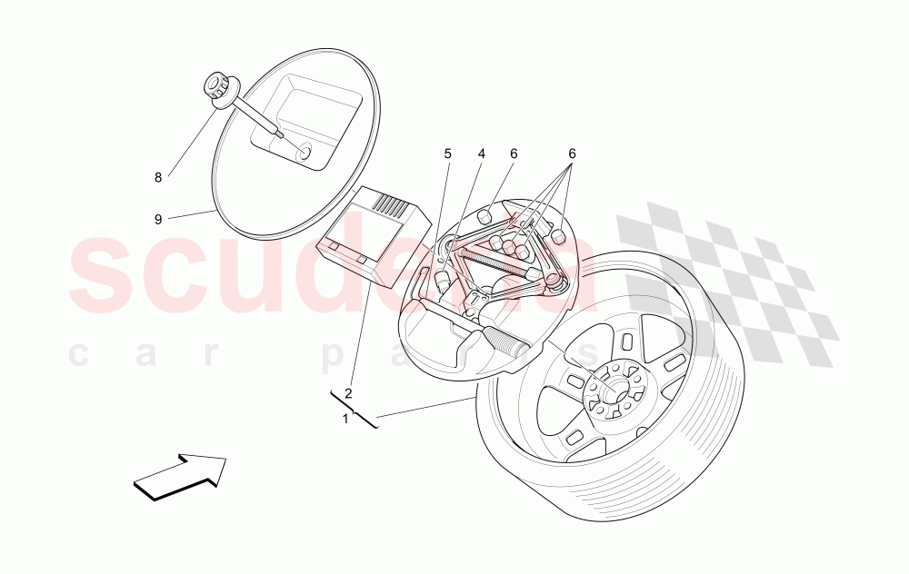 ACCESSORIES PROVIDED of Maserati Maserati 4200 Coupe (2002-2004) CC