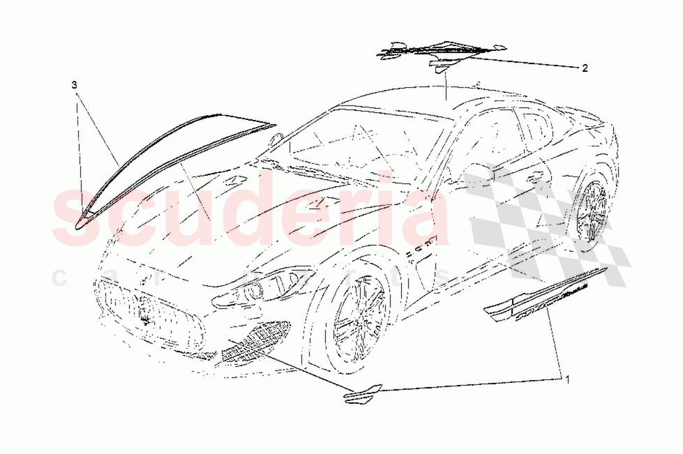 Shield, Trims and Covering Panels of Maserati Maserati GranTurismo MC Stradale