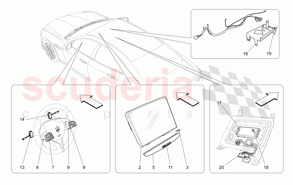 IT SYSTEM of Maserati Maserati Ghibli (2017+)