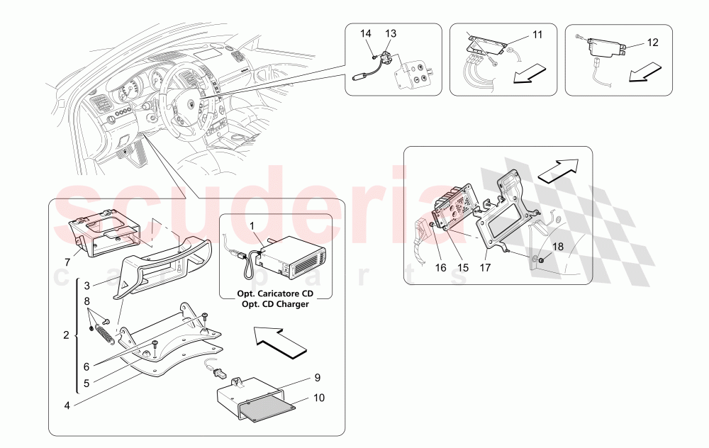 IT SYSTEM of Maserati Maserati Quattroporte (2003-2007) DuoSelect