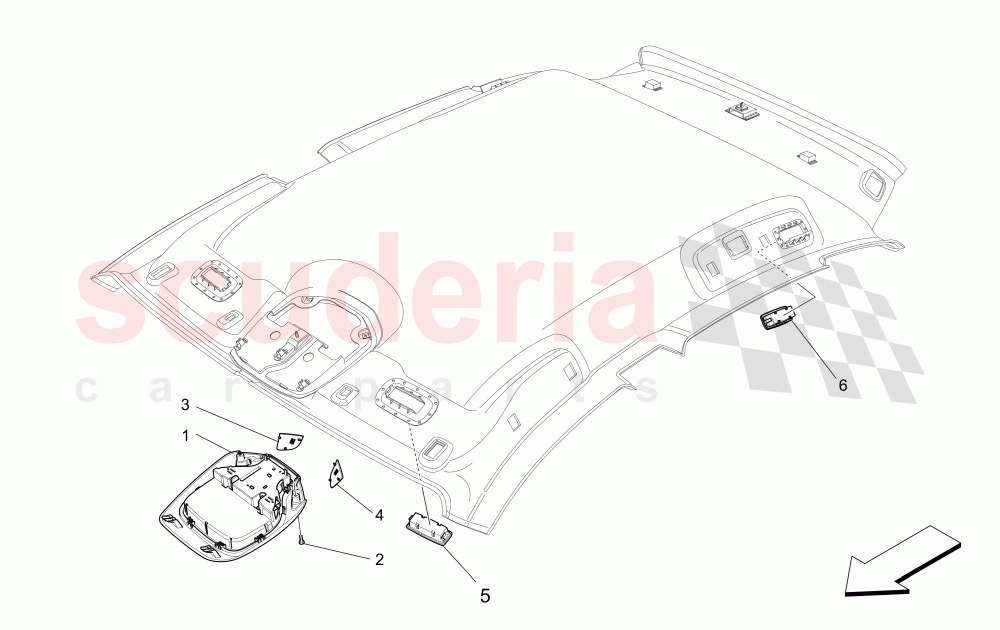 INTERNAL VEHICLE DEVICES of Maserati Maserati Levante (2017+)