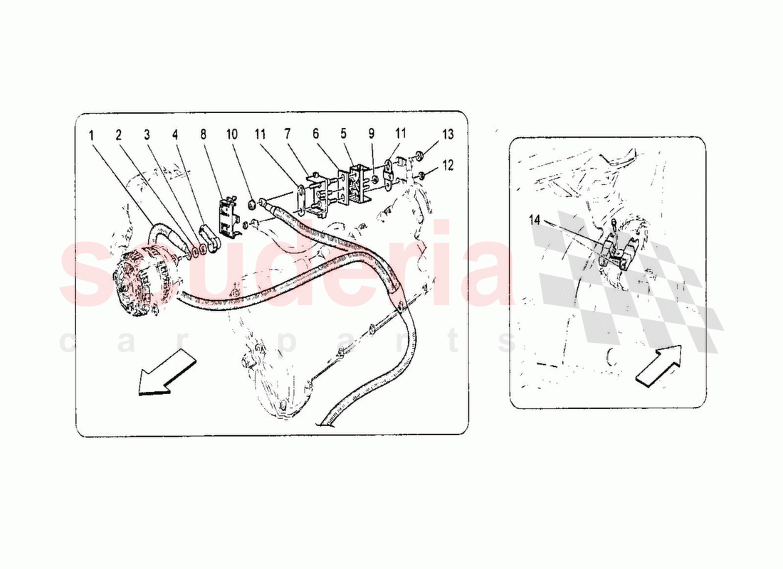 Main Wiring of Maserati Maserati GranTurismo MC Stradale