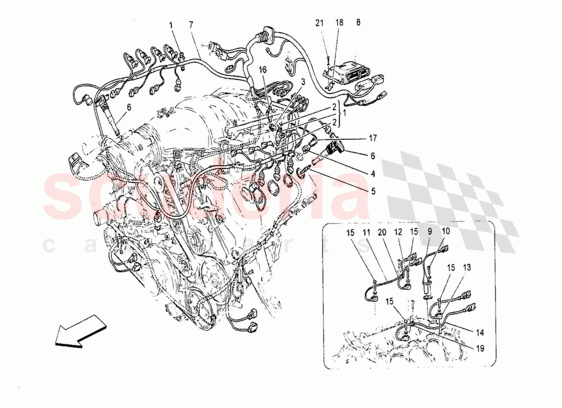 Electronic Control; Injection and Engine timing control of Maserati Maserati GranTurismo MC Stradale