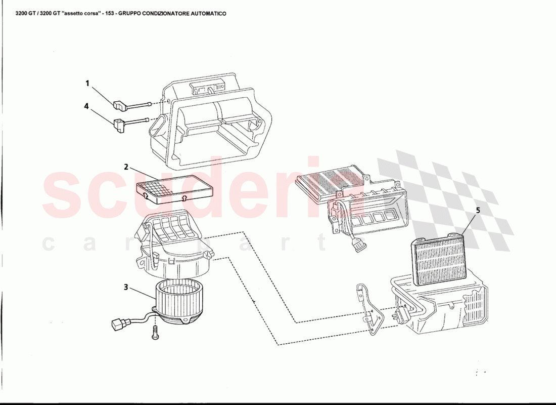 AUTOMATIC AIR CONDITIONER ASSY of Maserati Maserati 3200 GT / Assetto Corsa