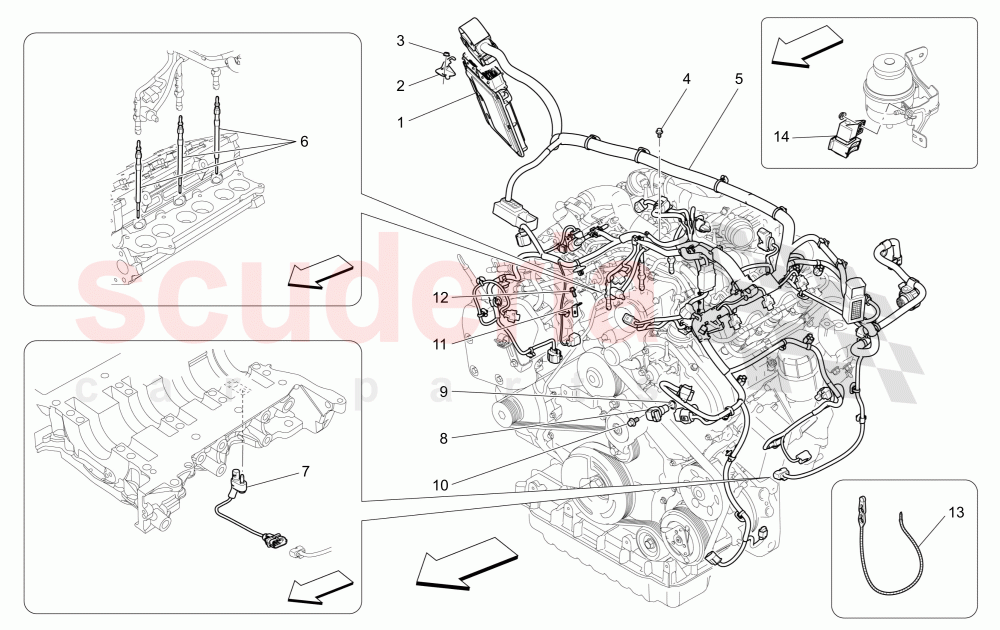 ELECTRONIC CONTROL: INJECTION AND ENGINE TIMING CONTROL of Maserati Maserati Quattroporte (2013-2016) Diesel