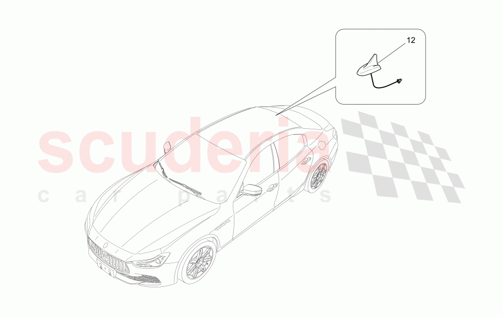 RECEPTION AND CONNECTION SYSTEM of Maserati Maserati Ghibli (2017+) Diesel