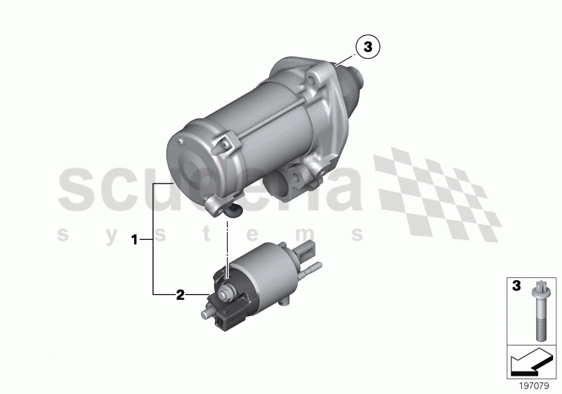 Starter of Rolls Royce Rolls Royce Ghost Series I (2009-2014)