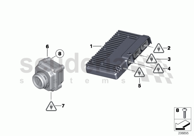 Night vision camera of Rolls Royce Rolls Royce Ghost Series I (2009-2014)