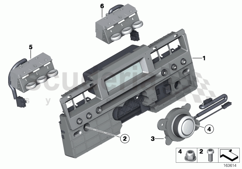 Control unit audio of Rolls Royce Rolls Royce Phantom