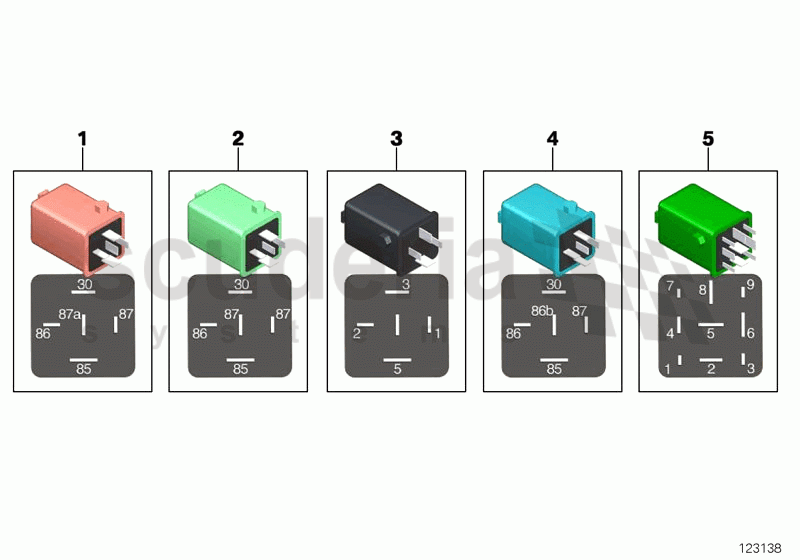 VARIOUS RELAYS of Rolls Royce Rolls Royce Phantom Extended Wheelbase