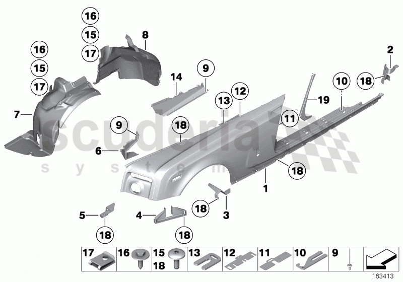 Front side panel/Entrance of Rolls Royce Rolls Royce Phantom Drophead Coupe