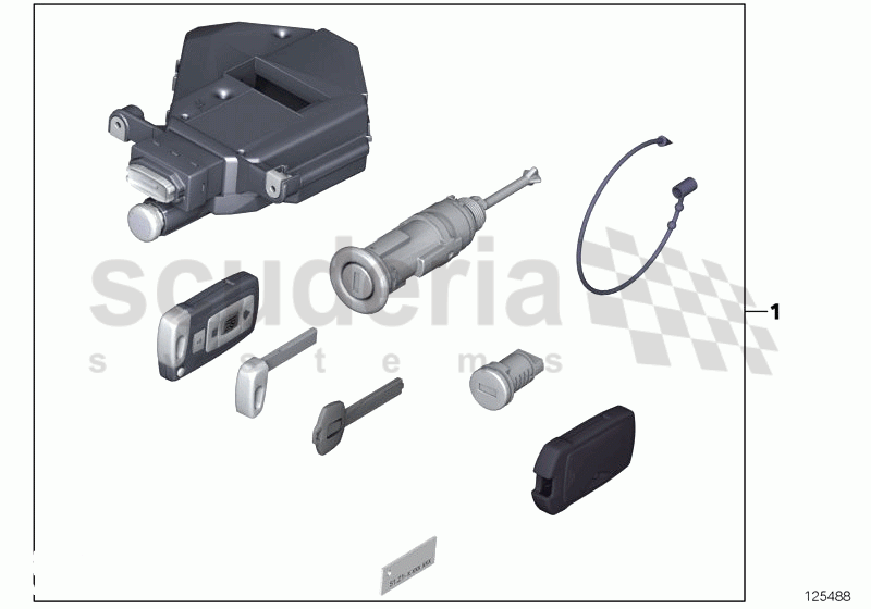 One-key locking of Rolls Royce Rolls Royce Phantom Extended Wheelbase