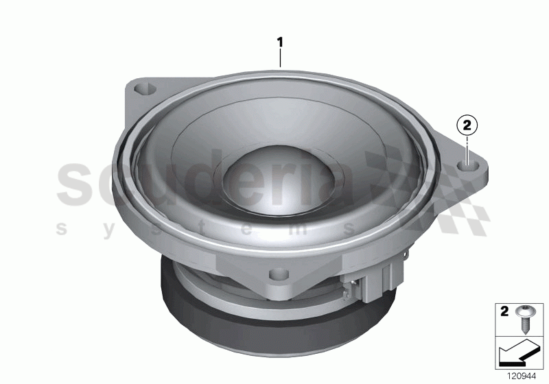 Components of hi-fi instrument panel of Rolls Royce Rolls Royce Phantom Drophead Coupe