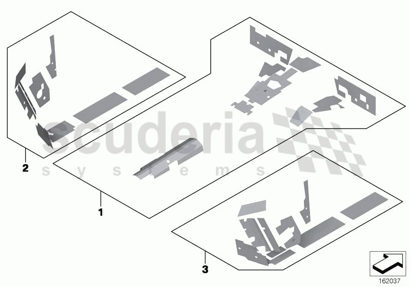 SOUND INSULATING FRONT of Rolls Royce Rolls Royce Phantom Drophead Coupe