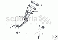 Fuel feed of Rolls Royce Rolls Royce Phantom Extended Wheelbase