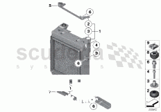 Engine-oil cooler of Rolls Royce Rolls Royce Ghost Series I (2009-2014)