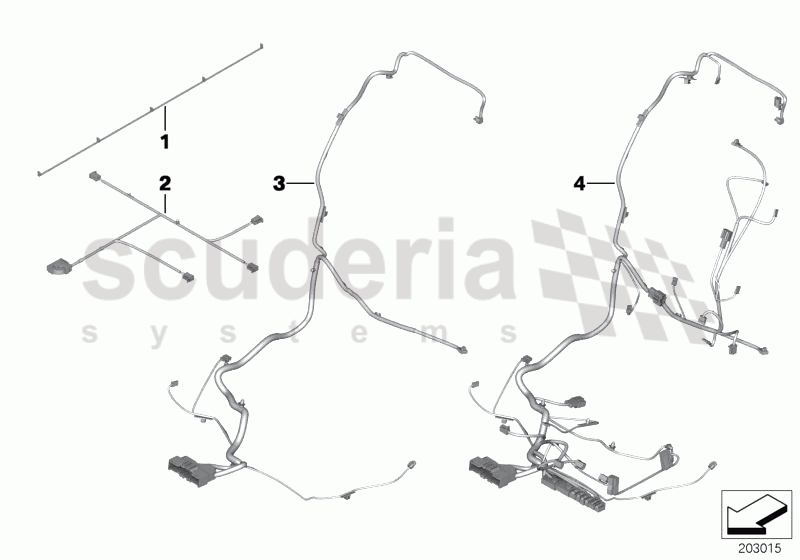 Wiring set seat of Rolls Royce Rolls Royce Ghost Series I (2009-2014)