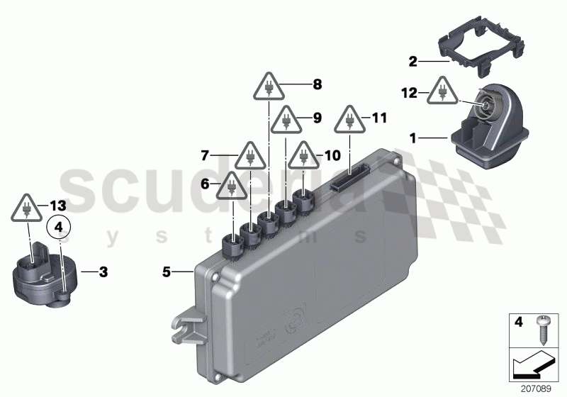 Reversing camera of Rolls Royce Rolls Royce Ghost Series I (2009-2014)