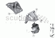 Engine Suspension of Rolls Royce Rolls Royce Phantom Drophead Coupe