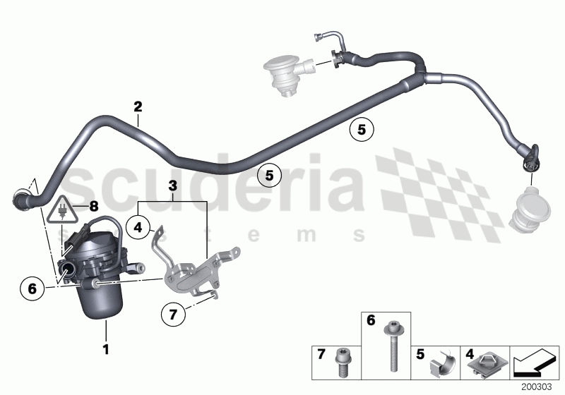 EMISSION CONTROL-AIR PUMP of Rolls Royce Rolls Royce Ghost Series I (2009-2014)