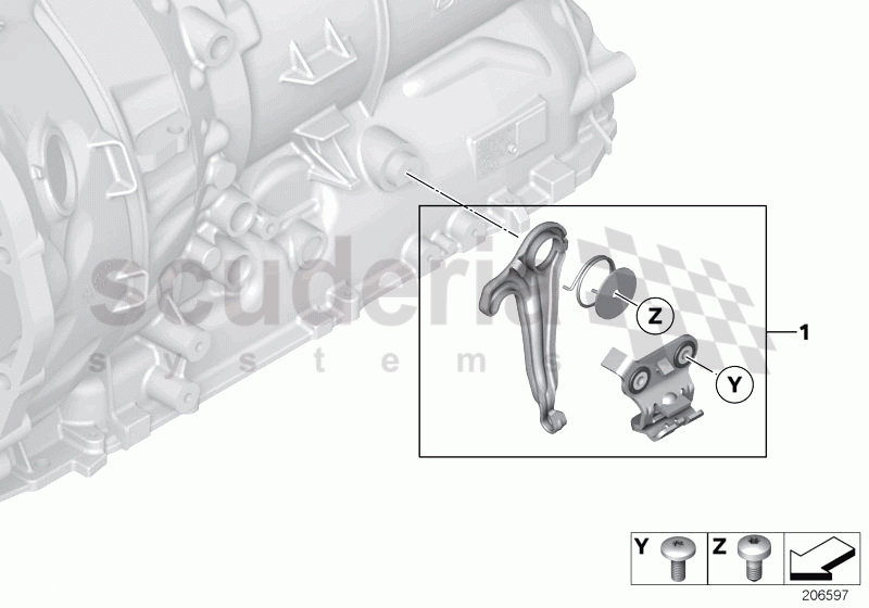 GA8HP90Z emergency release of Rolls Royce Rolls Royce Ghost Series I (2009-2014)