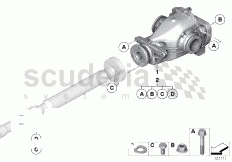 Rear-axle-drive of Rolls Royce Rolls Royce Phantom Drophead Coupe