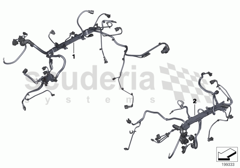 wiring harness, engine grbx. module of Rolls Royce Rolls Royce Ghost Series I (2009-2014)