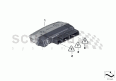 Steering wheel electronic control of Rolls Royce Rolls Royce Ghost Series I (2009-2014)