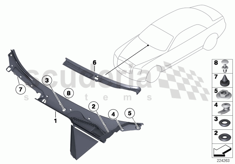 APRON of Rolls Royce Rolls Royce Ghost Series I (2009-2014)