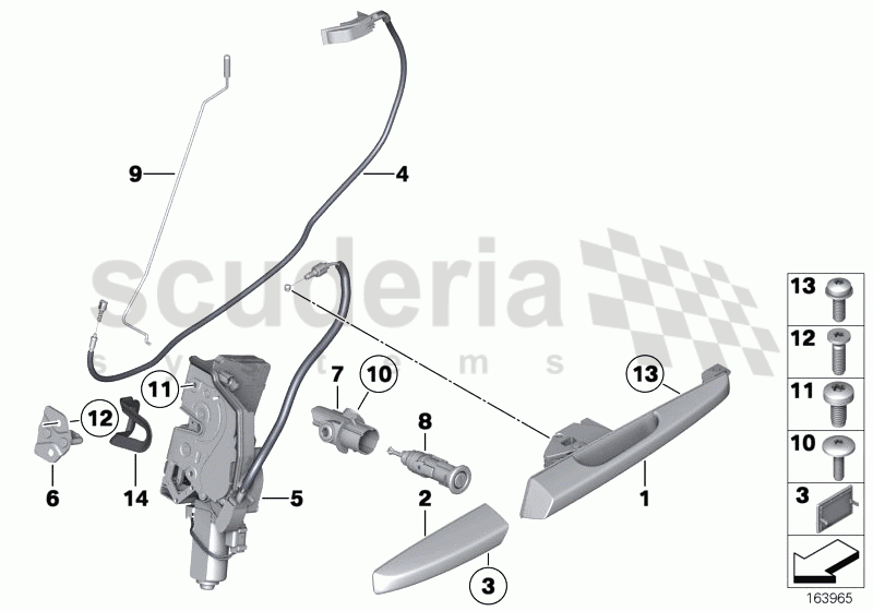 Door control / Door lock of Rolls Royce Rolls Royce Phantom Drophead Coupe