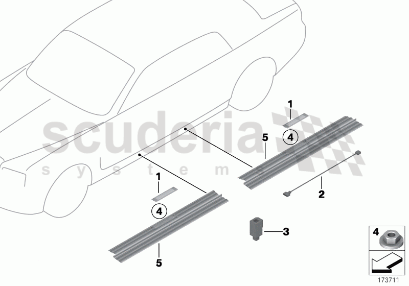 Engrave plate, illuminated of Rolls Royce Rolls Royce Phantom Extended Wheelbase